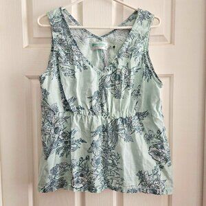 Aventura Leilani v-neck sleeveless top, organic cotton, women's XL
